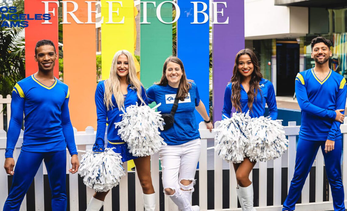 PHOTOS: Ricky Hollywood & Rams Cheer travel to Australia to celebrate Sydney World Pride, meet the Sydney Swans & more