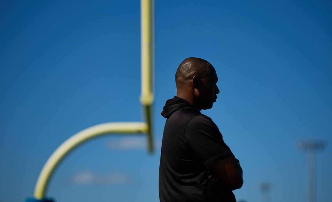 Patrick Graham settles in at the Senior Bowl, his first career head coaching experience 