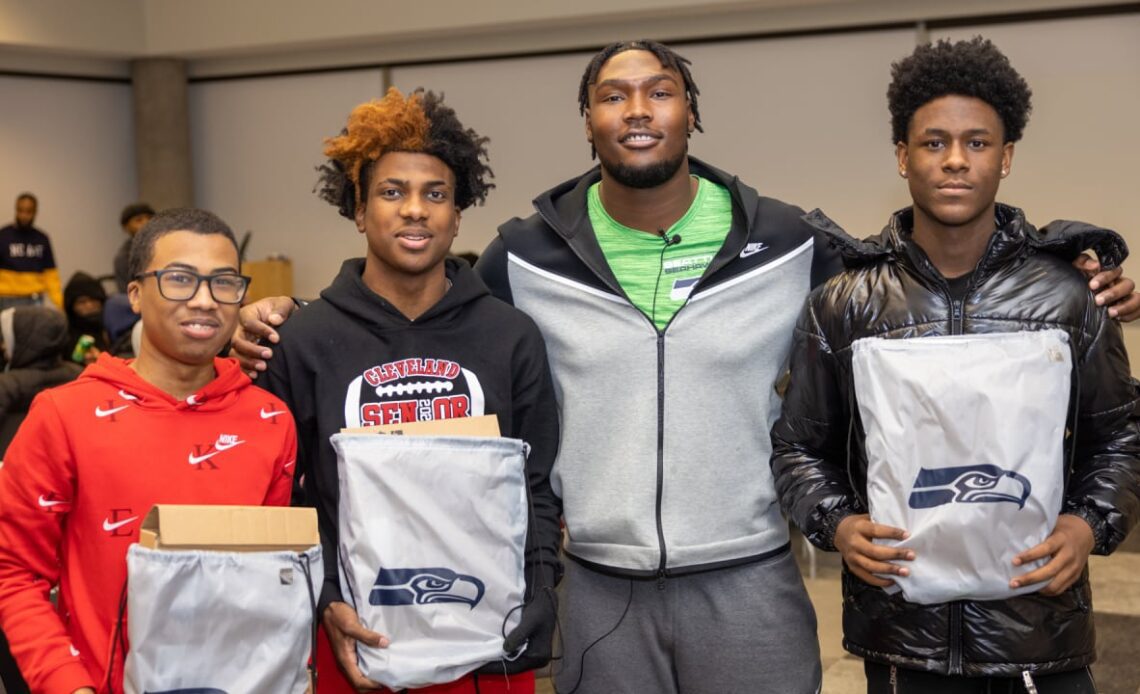 Seahawks Partner With Seattle Public Schools To Support WHOLE Mentoring Program