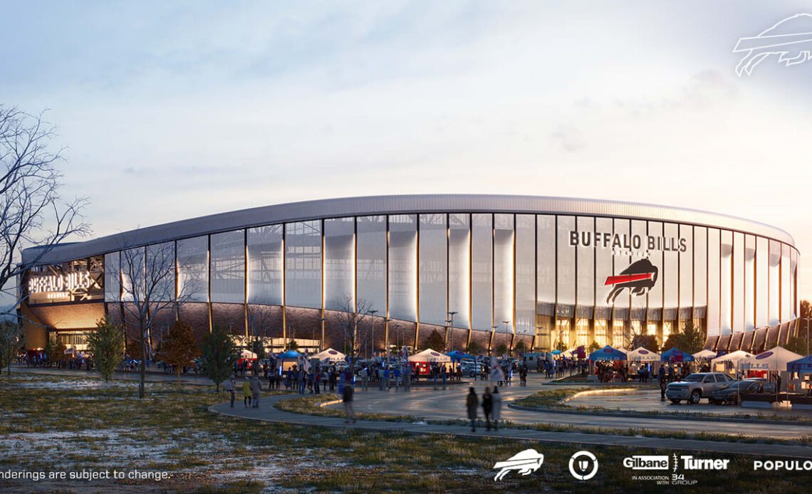 Third set of New Bills Stadium Renderings highlight Bills brand and fan culture