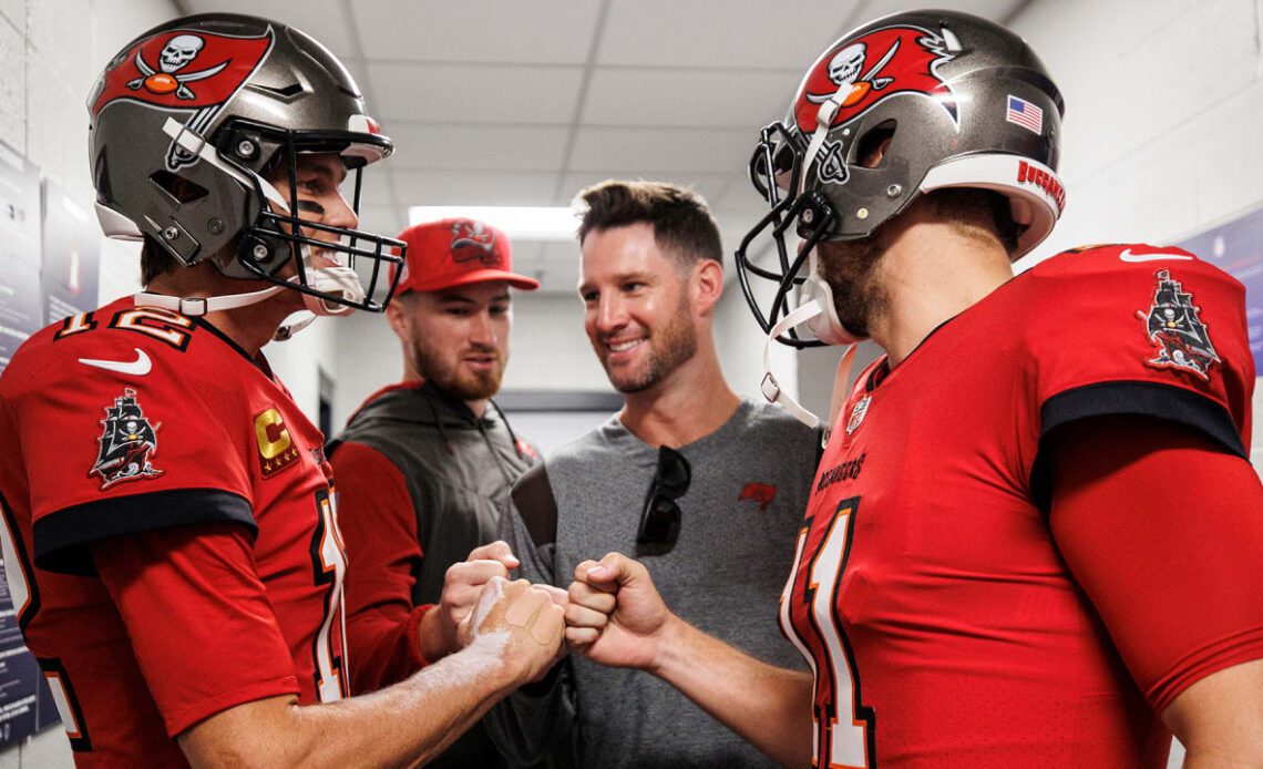 Tom Brady, Blaine Gabbert, Kyle Trask Statuses