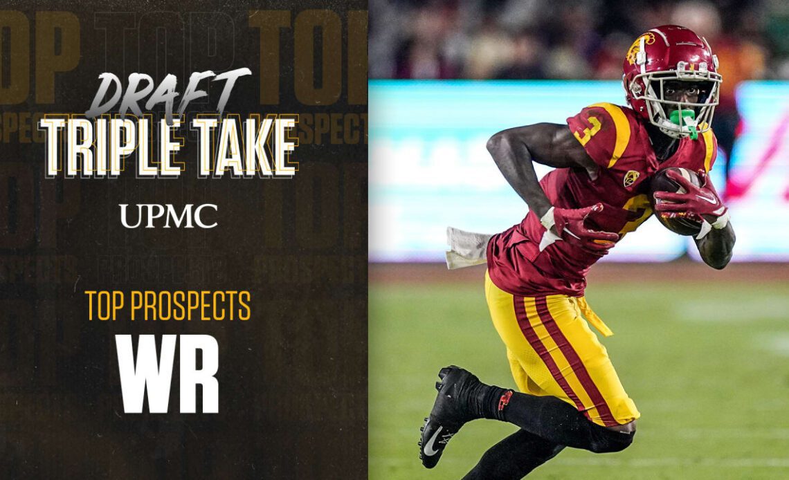 WATCH: 2023 Draft Triple Take - Wide Receivers