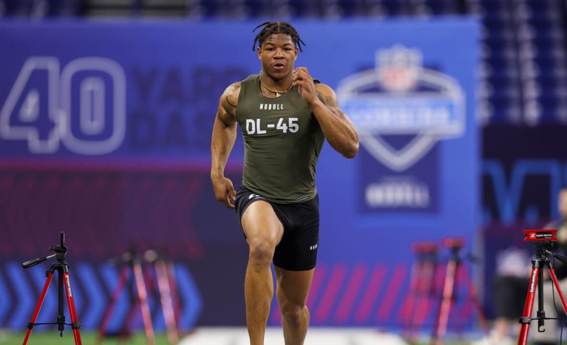 Watch: Nolan Smith's 2023 NFL Scouting Combine workout