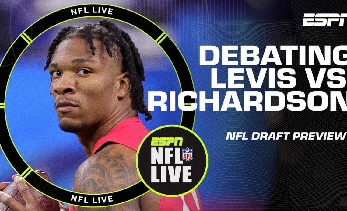 Will Levis or Anthony Richardson: Which QB should teams target first? | NFL Live