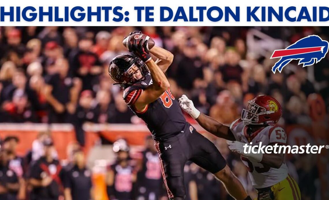 Bills Take Tight End Dalton Kincaid In The 1st Round
