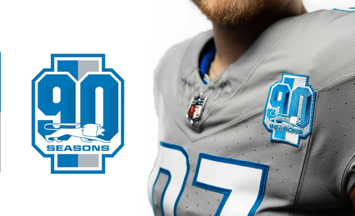 Detroit Lions to celebrate 90th season
