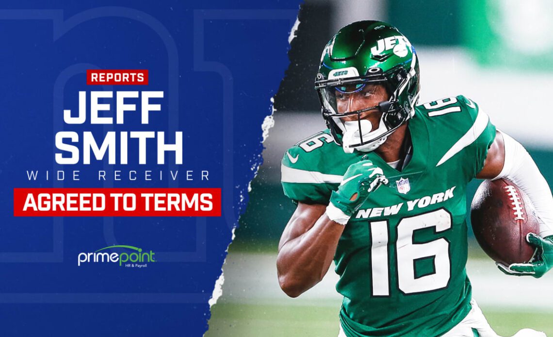 Giants agree to terms with WR Jeff Smith