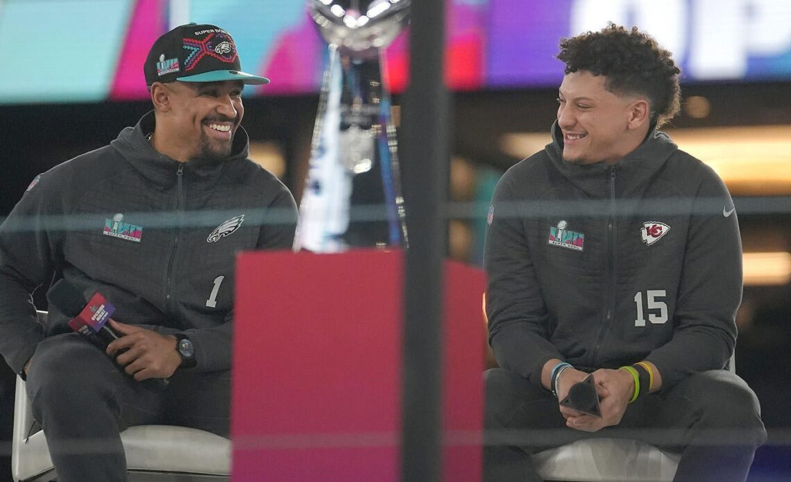 Jalen Hurts extension: How Eagles set up deal similar to Patrick Mahomes' record-setting contract with Chiefs