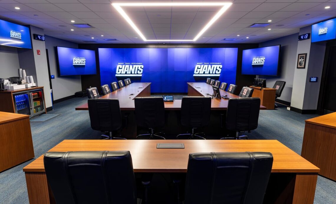 📸 Photos: Tour the Giants' new draft room