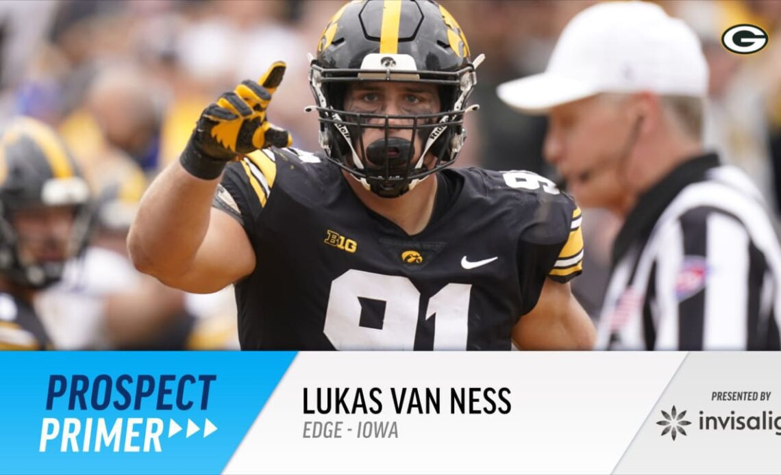 Prospect Primer: Lukas Van Ness, Edge, Iowa