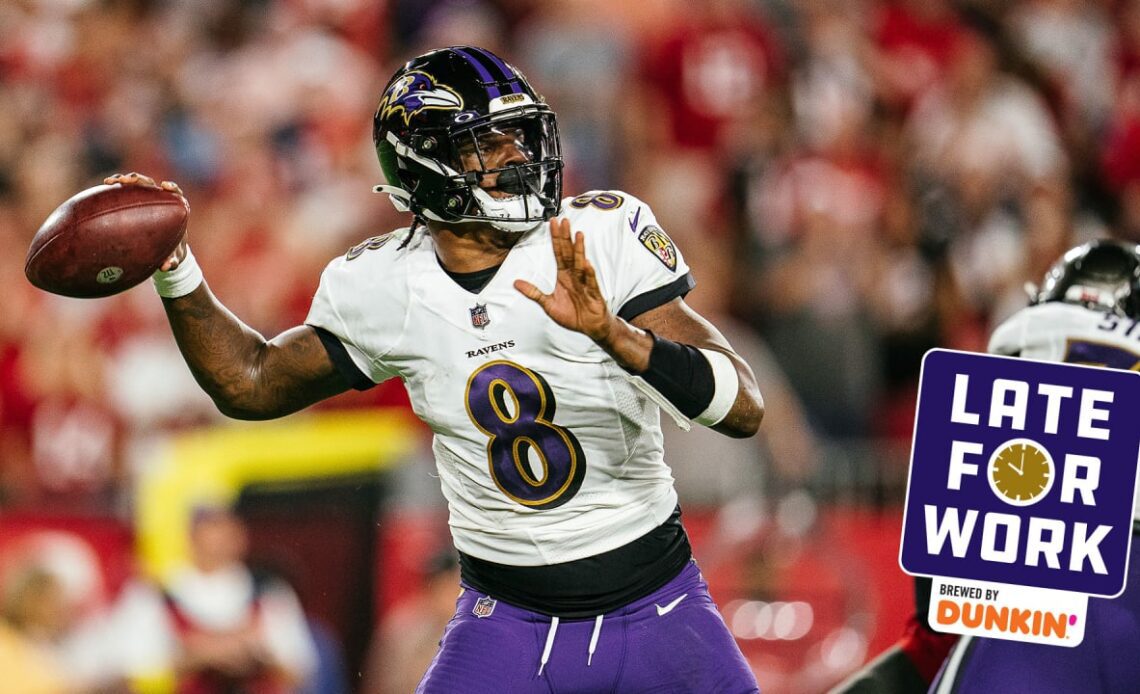 Pundits Discuss Franchise Tag Debate, Falcons’ Potential Interest in Lamar Jackson