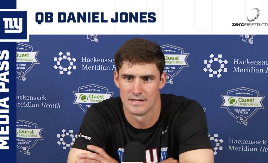 QB Daniel Jones: Darren Waller gives defenses "something to worry about"