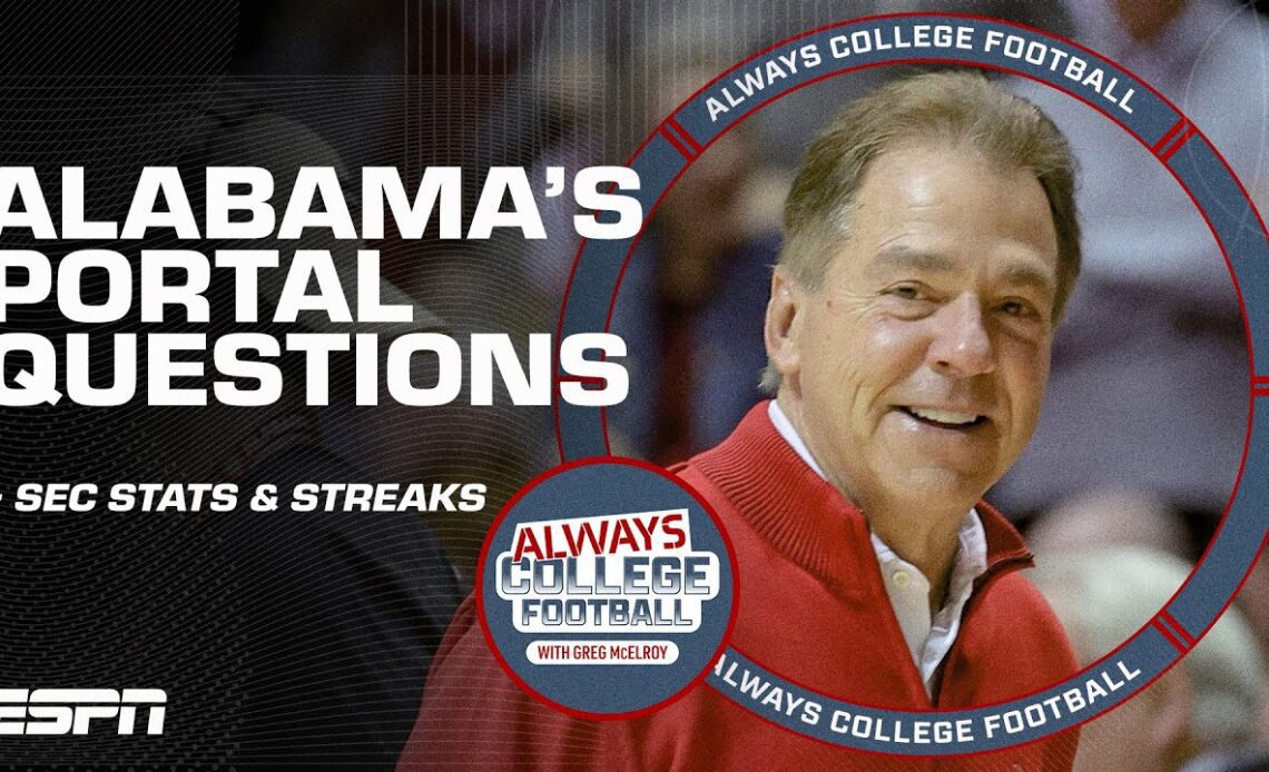 SEC droughts, Alabama portal questions & UCF's John Rhys Plumlee interview | Always College Football