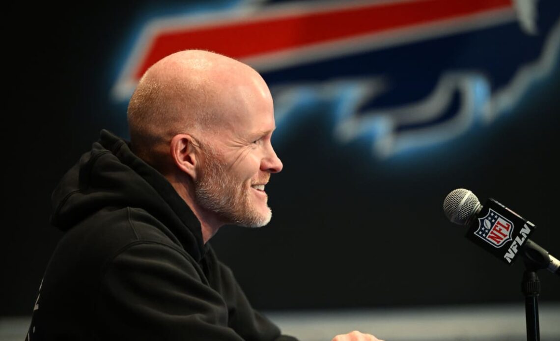 Sean McDermott excited about calling plays, middle linebacker competition and the roster build