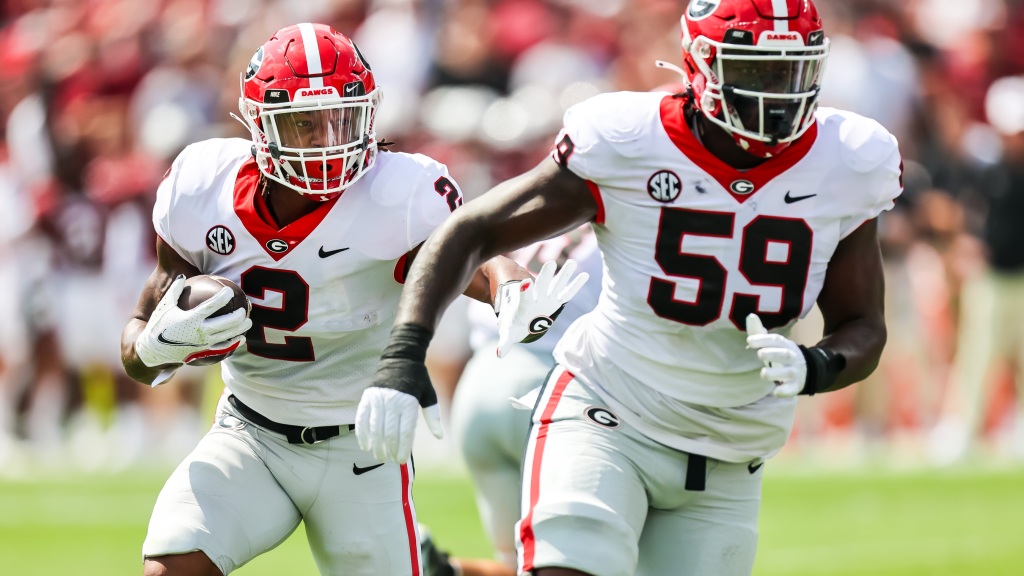 Steelers welcome Georgia OT Broderick Jones for a pre-draft visit