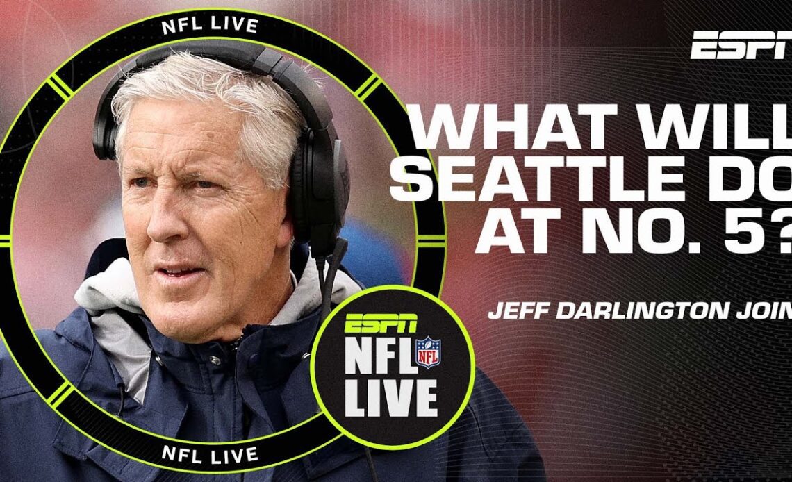 The Seahawks have told Geno Smith the team could draft a QB – Jeff Darlington | NFL Live