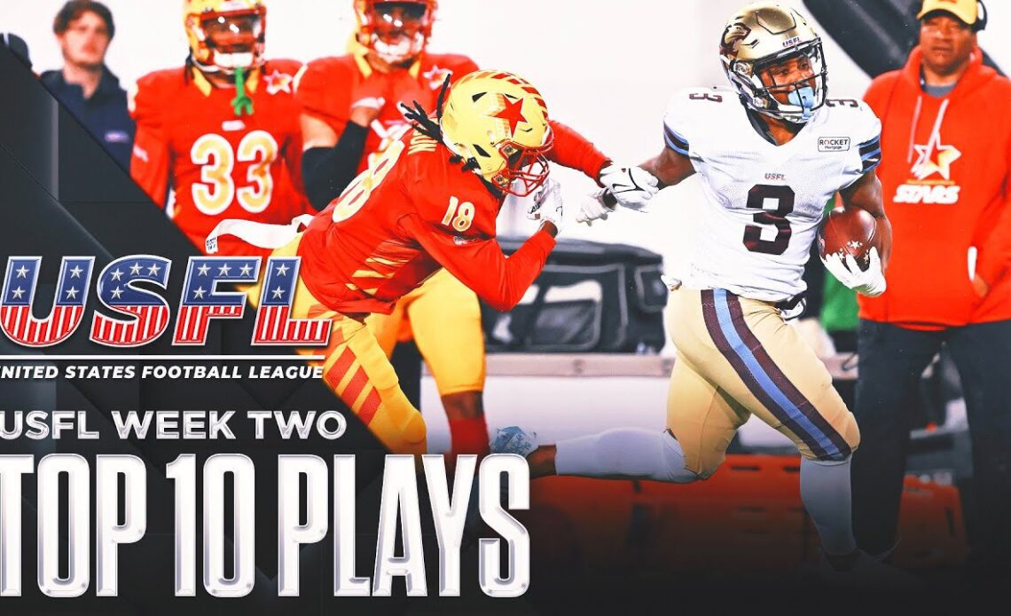 USFL’s Top 10 Plays From Week 2 | USFL Highlights