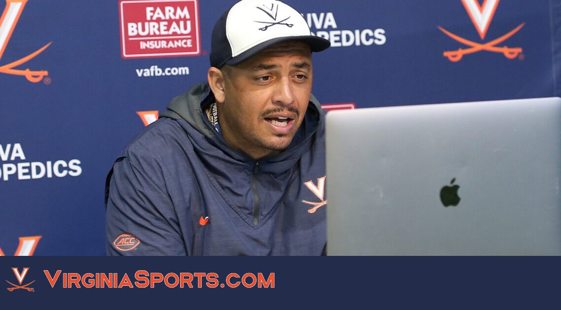 UVA Spring Practice No. 14 – Head Coach Tony Elliott