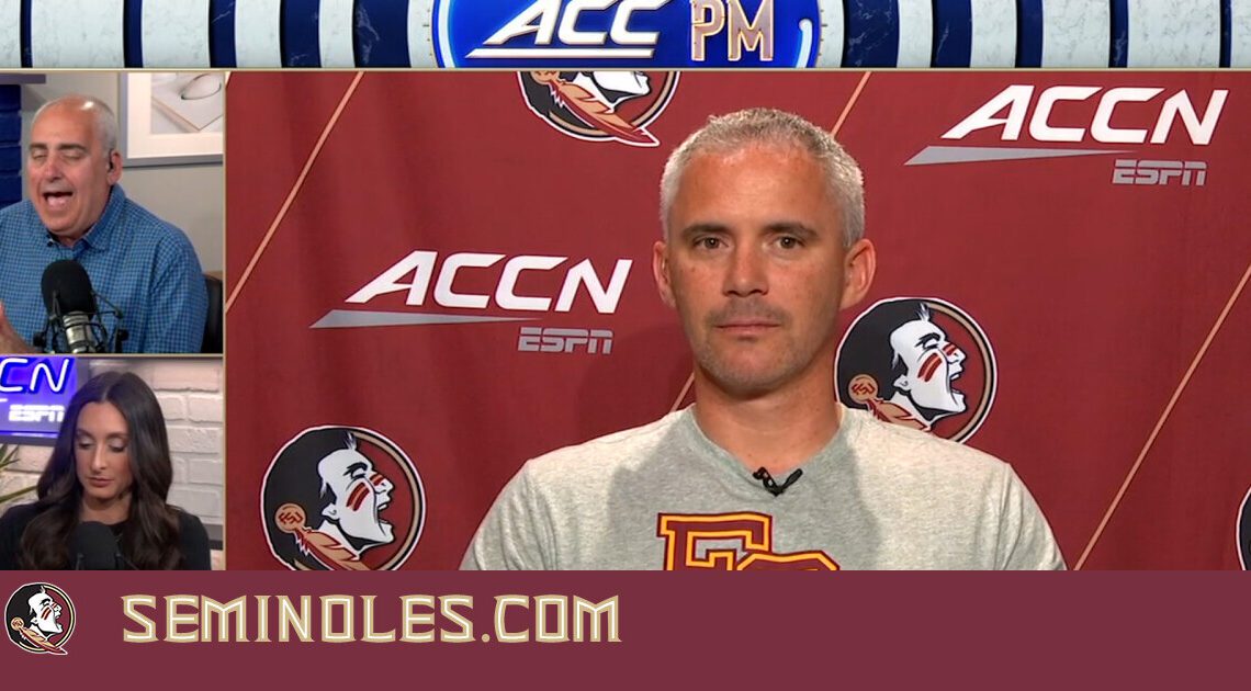 WATCH ACC NETWORK INTERVIEW WITH HEAD COACH, MIKE NORVELL