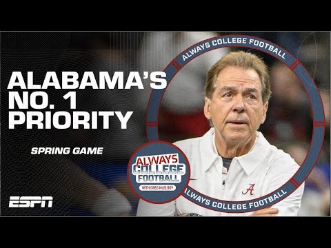 Will Alabama FIND their QB?! Greg McElroy debates 👀 | Always College Football