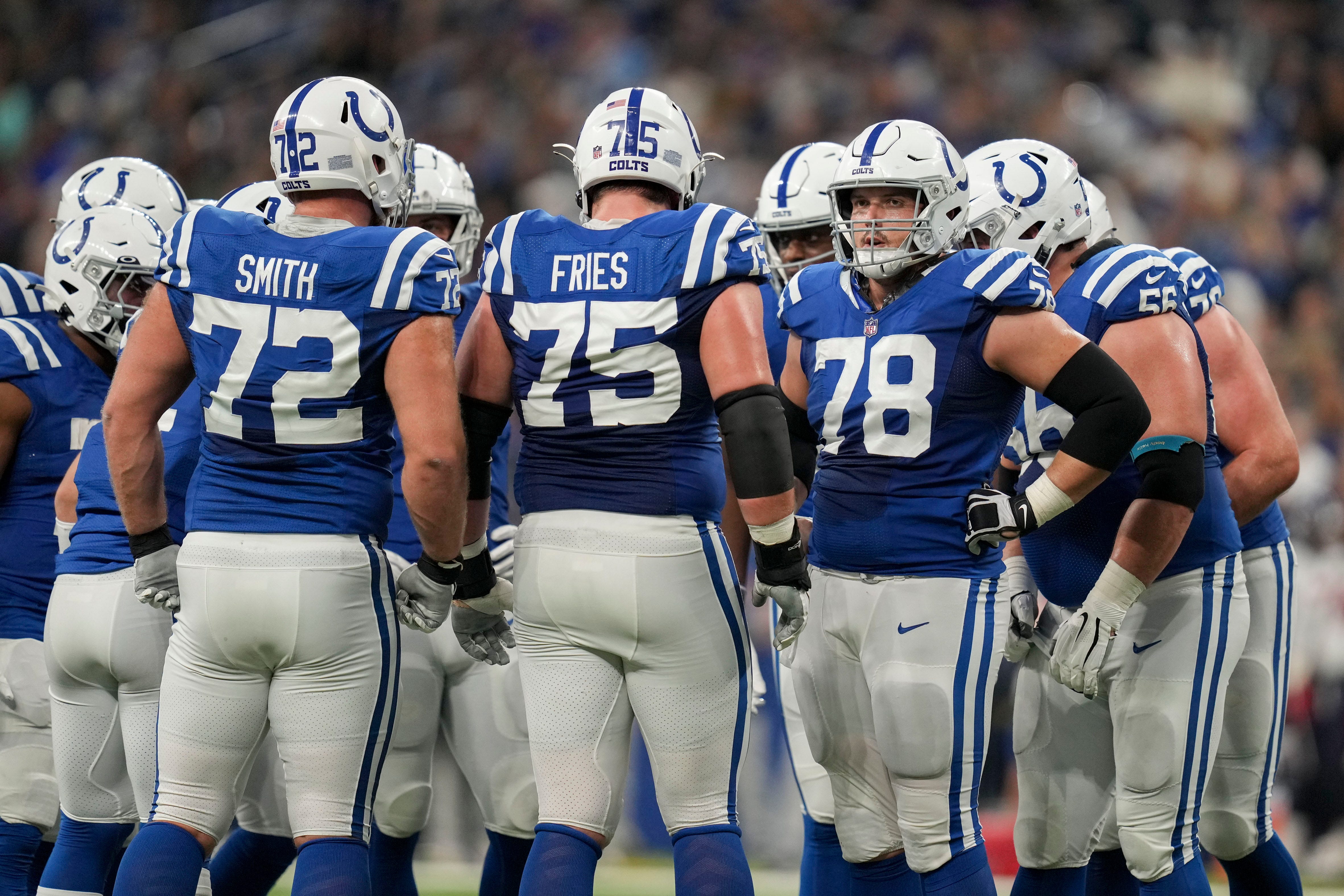 Indianapolis Colts updated depth chart on offense post 2023 draft VCP