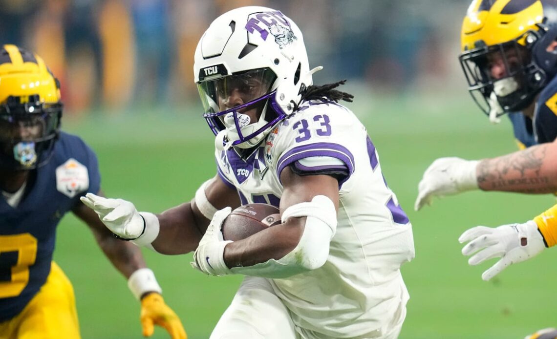 2023 NFL Draft: RB Kendre Miller, TCU, Round 3, Pick 71