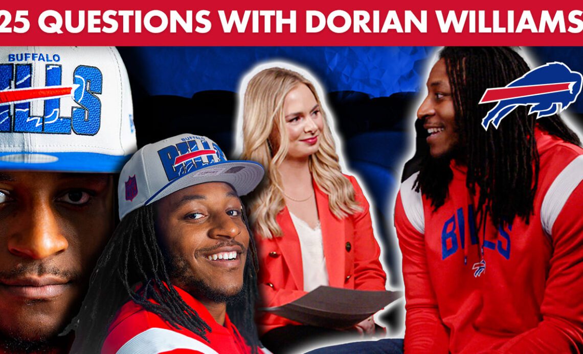 25 Questions With Buffalo Bills Linebacker Dorian Williams!