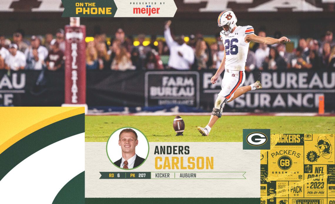 Anders Carlson is 'used to' kicking in the cold