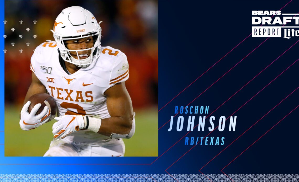 Bears select RB Roschon Johnson in fourth round