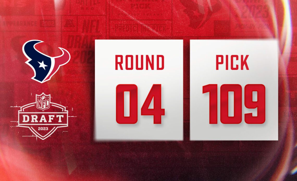 Before a player was picked in the 4th round of the NFL Draft Saturday, the Texans made a pair of trades.