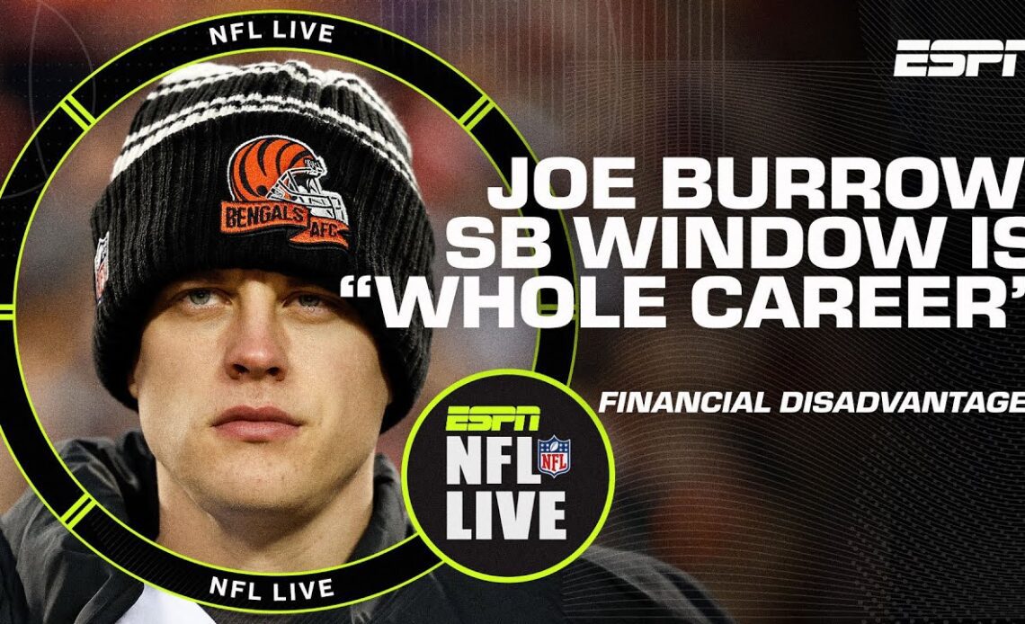 Bengals are in 'no hurry' to win a Super Bowl with Joe Burrow - Tim Hasselbeck | NFL Live