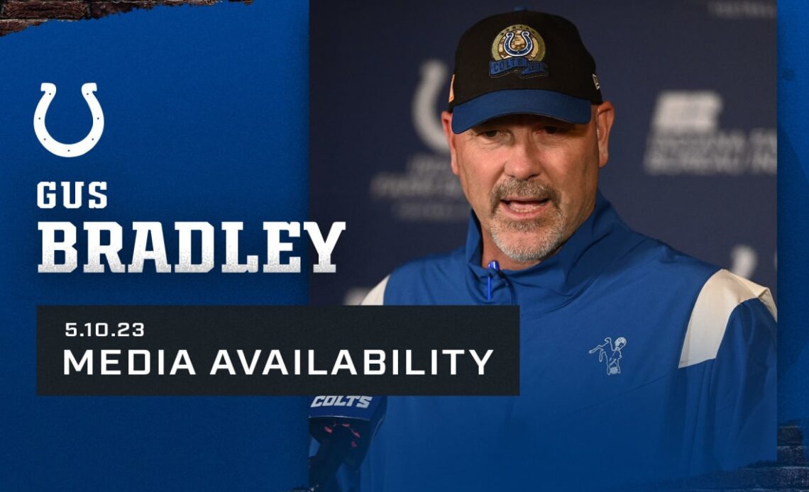 Gus Bradley: Media availability, May 10