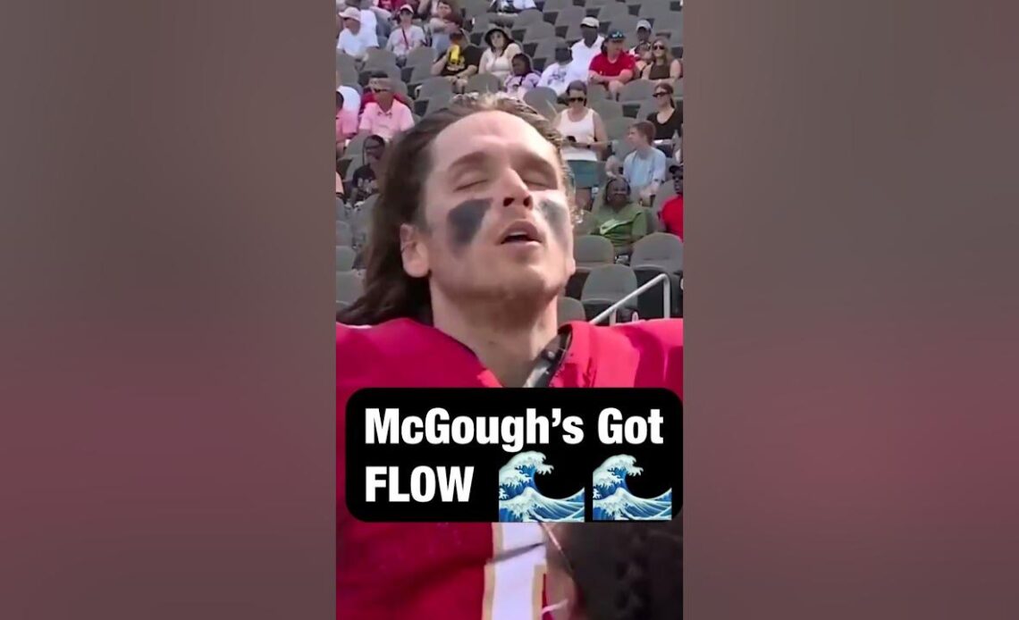 McGough's Got FLOW 🌊🎷#USFLonFOX #BirminghamStallions