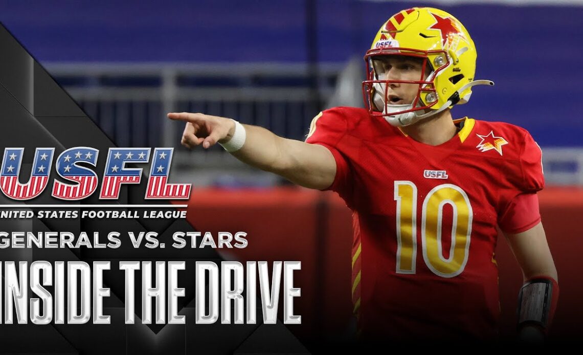 Philadelphia Stars' epic game-winning drive vs. the New Jersey Generals | Inside the Drive | USFL