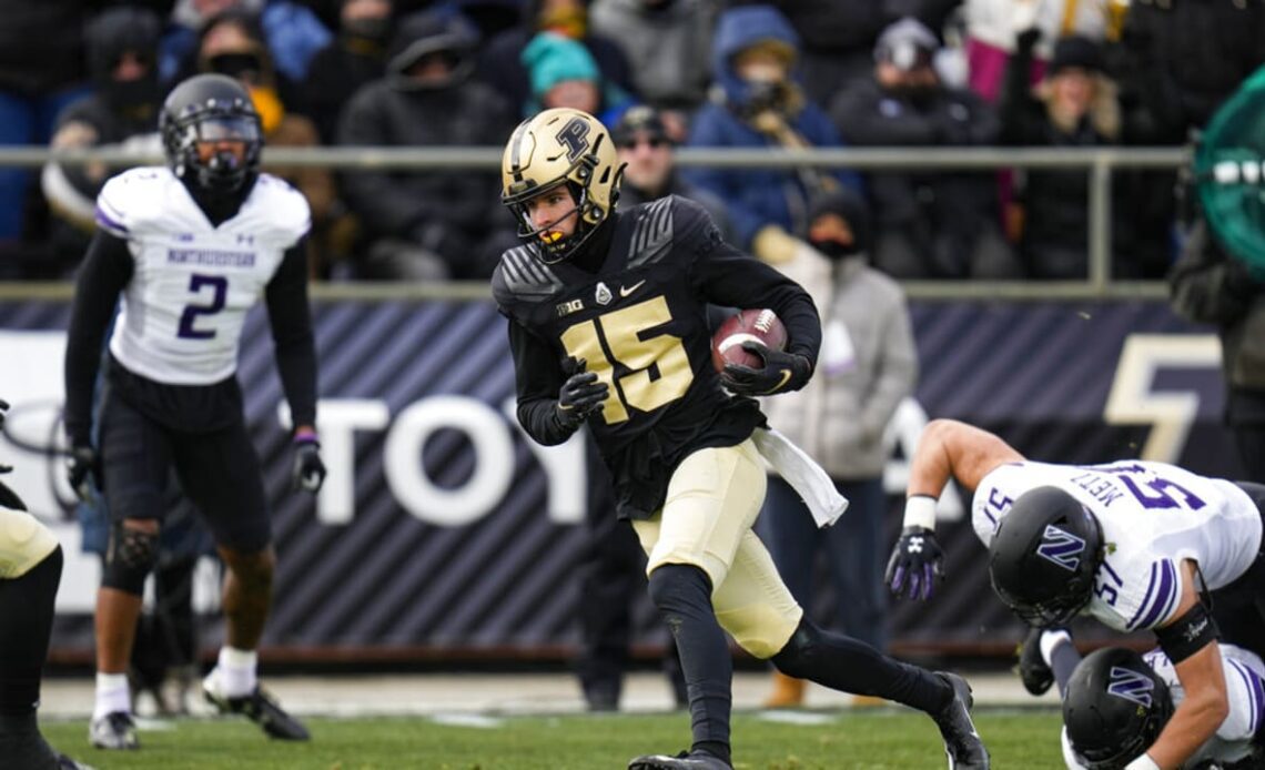 Purdue WR Charlie Jones Offers Bengals Sure Hands And Kick In Return Game