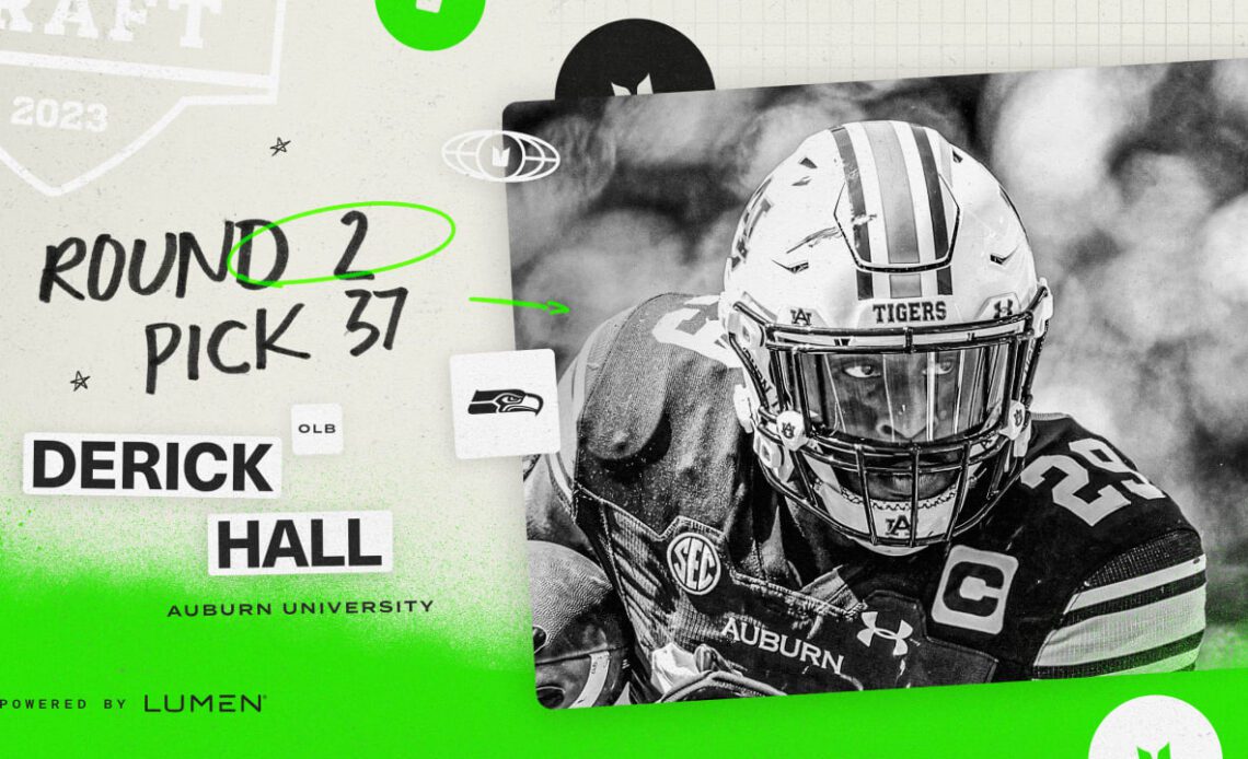 Seahawks Select OLB Derick Hall With 37th Overall Pick