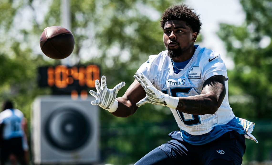 Titans WR Treylon Burks “In a Good Place” as He Prepares for Year 2