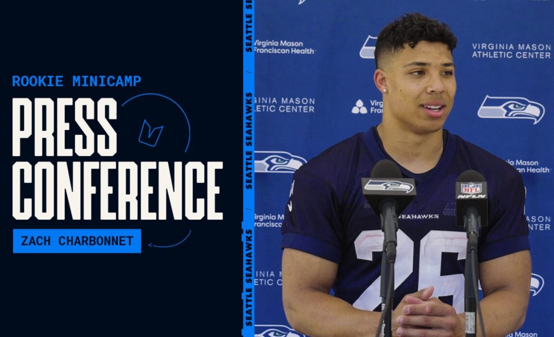 Zach Charbonnet says "I'm Just Coming In and Putting in Work"