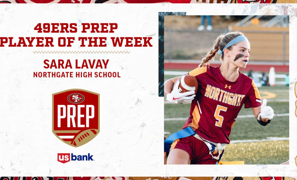 49ers PREP Selects Sara Lavay as Player of the Week