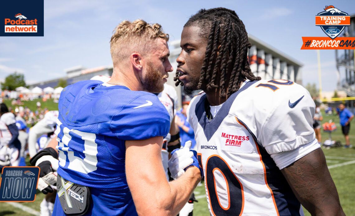 A look at the Broncos’ first joint practice with the Rams