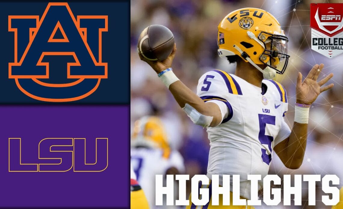 Auburn Tigers vs. LSU Tigers | Full Game Highlights