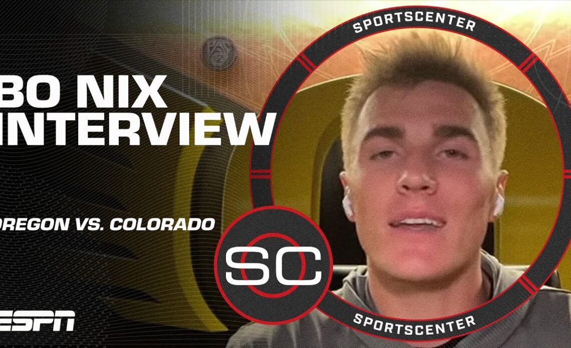 Bo Nix Interview: Auburn vs. Oregon differences & why Shedeur Sanders is special 👀 | SportsCenter