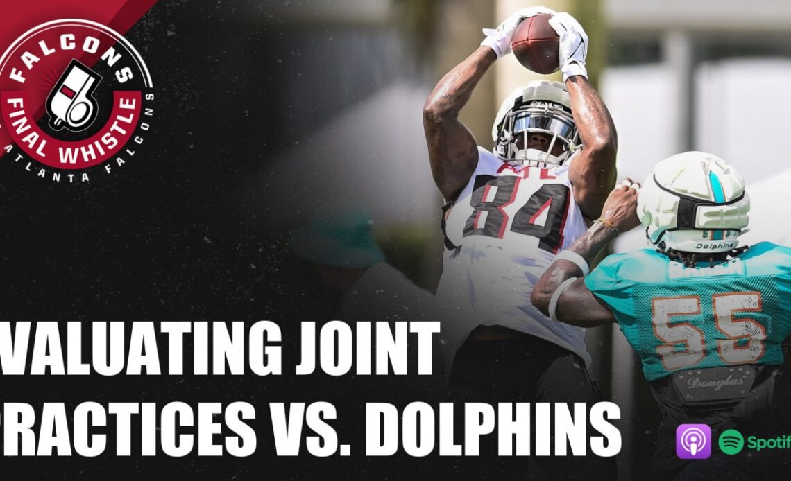Breaking down Falcons joint practices with Dolphins after watching them live