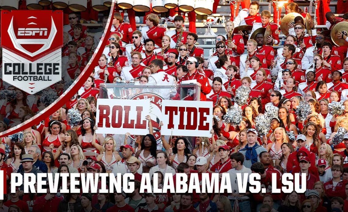 Can the Alabama fans provide a home field advantage against LSU? | Countdown to GameDay