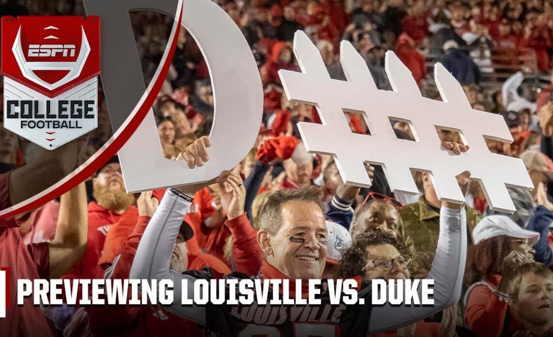 Can the Louisville fans provide a home field advantage against Duke? | Countdown to GameDay