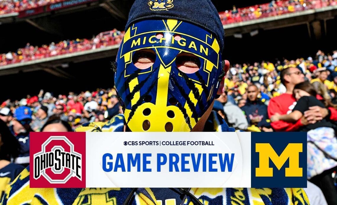 College Football Week 13: No. 2 Ohio State at No. 3 Michigan I GAME PREVIEW I CBS Sports