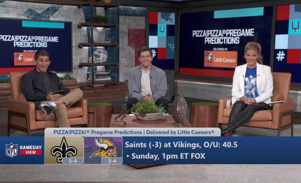 Final Score Predictions For Vikings-Saints | NFL GameDay View
