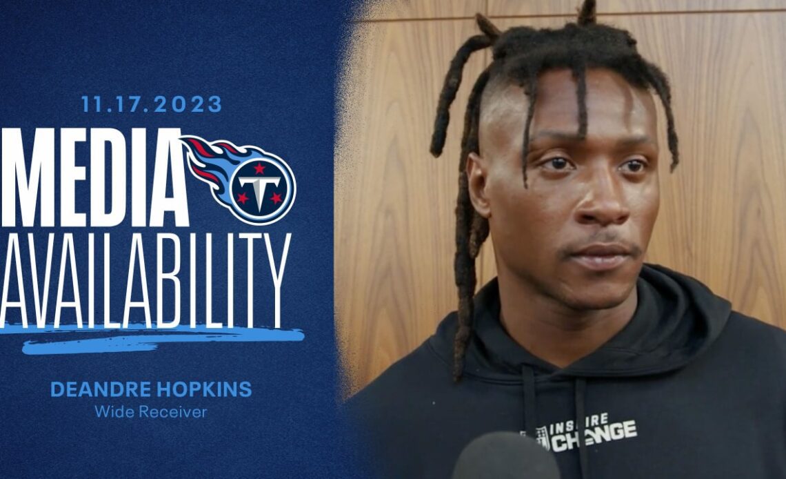 Focused On What You Have to Do | DeAndre Hopkins Media Availability