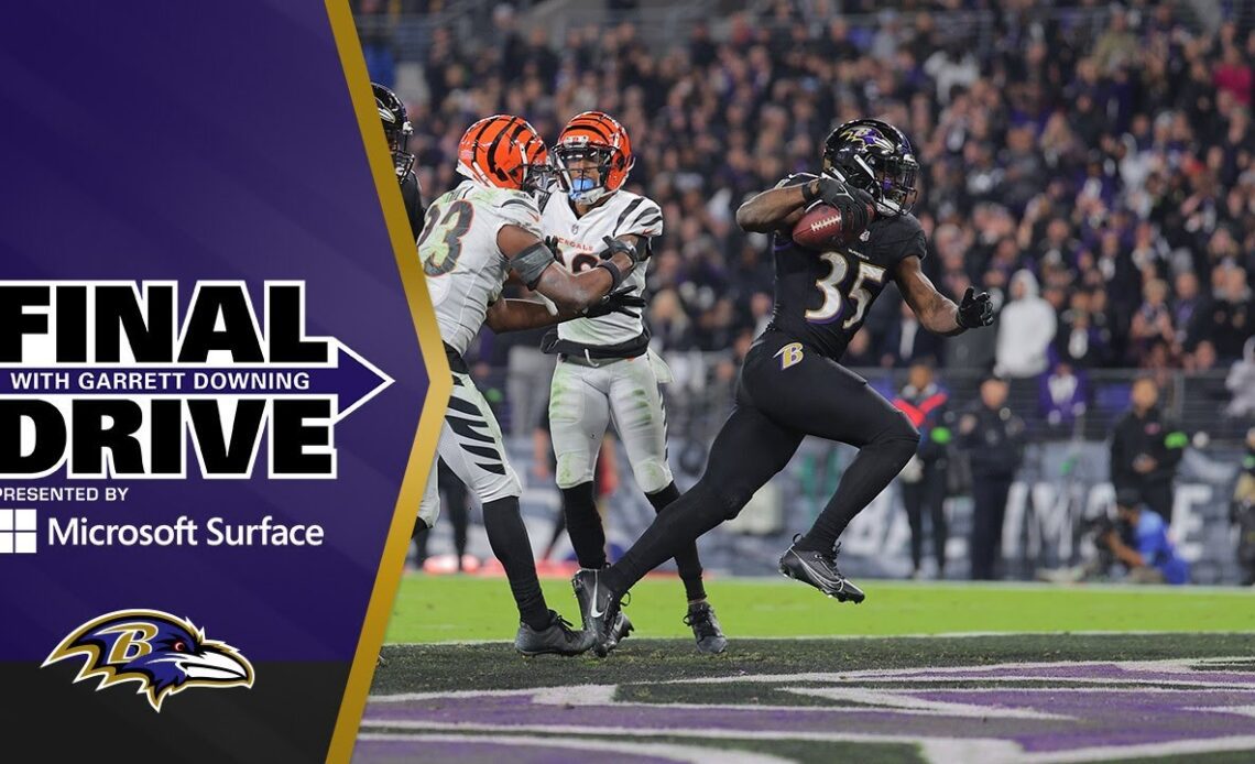 Gus Edwards Has Become a Touchdown Machine | Baltimore Ravens Final Drive