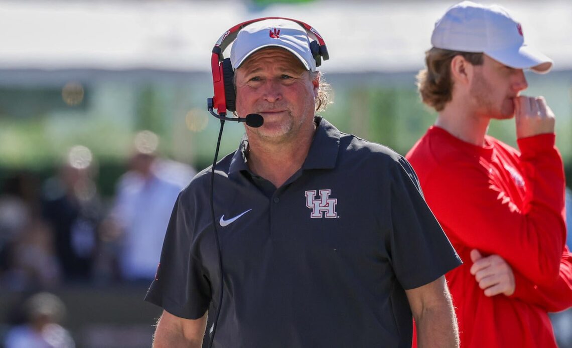 Houston fires Dana Holgorsen: Cougars move on from coach after lackluster debut season in Big 12